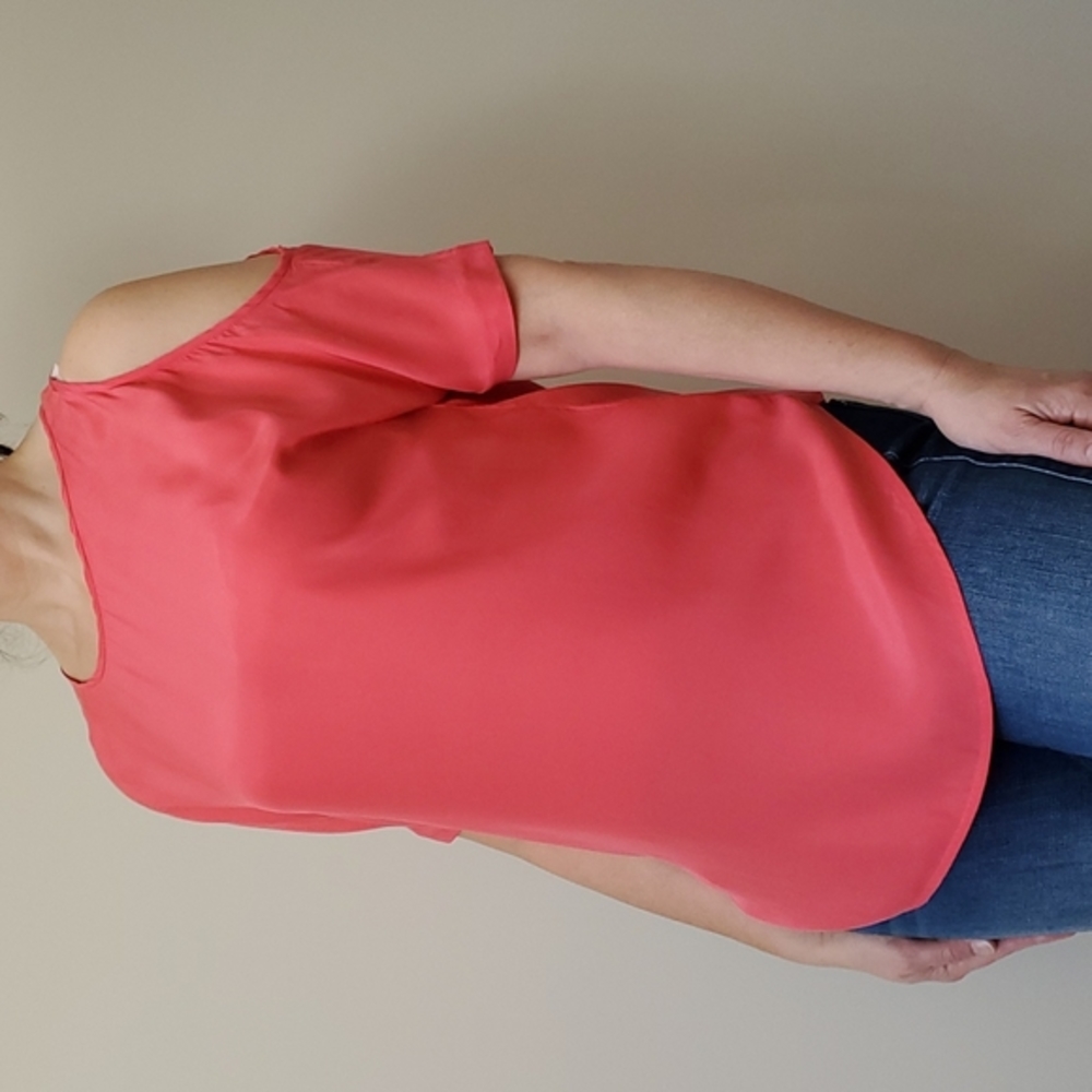 Sandro silk top